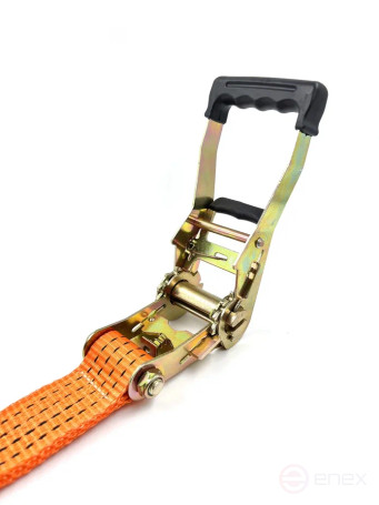 Ремень стяжной с храповым механизмом РОМЕК для крепления груза 2,0/4,0тн, 10м арт. 50.20.1.0