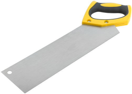 Professional saw, rubberized handle, pitch 2 mm, 350 mm