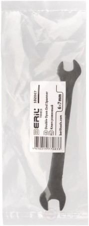 Ключ рожковый 6*7 BERIL