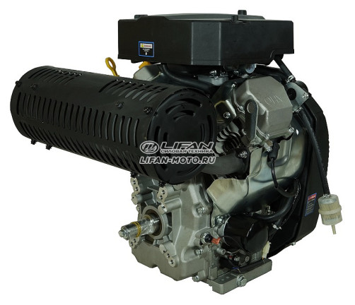 Двигатель Lifan LF2V90F ECC, вал 28,575мм, катушка 20А датчик давл./м