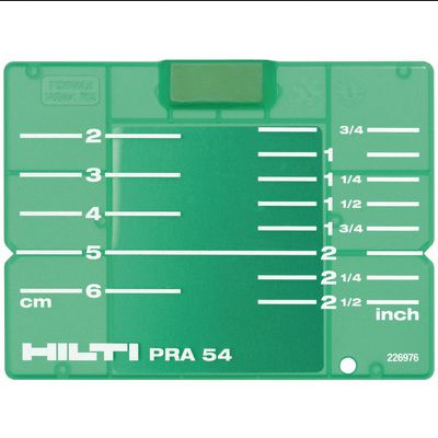 Target PRA 54 (CM/IN)