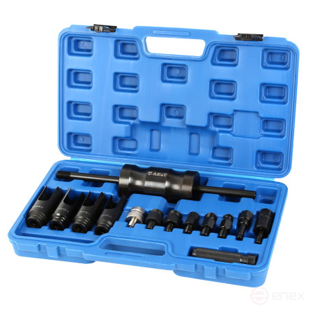Injector Puller with Reverse Hammer (14 pieces) TA-D1081 AE&T