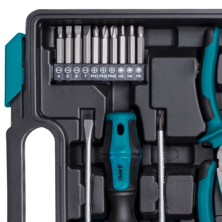 Набор ручного инструмента BORT BTK-19