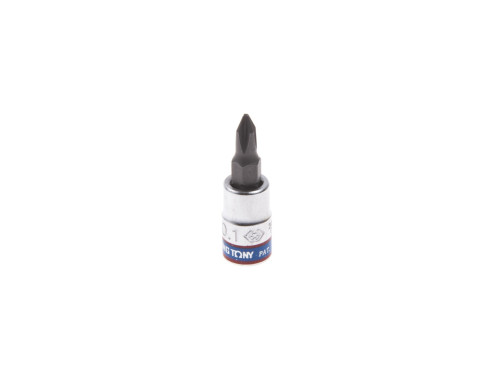 Насадка (бита) торцевая 1/4", Phillips, PH1, L = 37 мм KING TONY 203101
