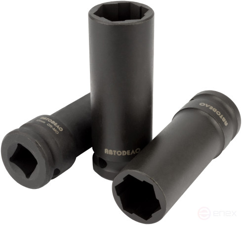 Головка ударная *21 (DR1/2";L-85mm) для поврежденного крепежа (АвтоDело) 40572