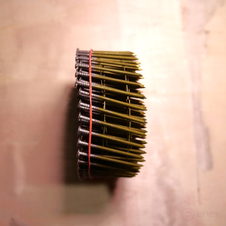 CNW drum nails on wood (2,5*50 mm, BKRi, ring, 9000 pcs/pack)