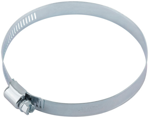 Crimping clamp (galvanized steel) width 12.7 mm 4" (78-101 mm)