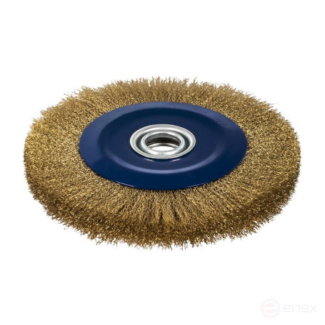 Кордщетка для точил ПРАКТИКА 250 мм мягкая, переходники 1/2", 5/8", 3/4", 7/8", 1" (773-392)