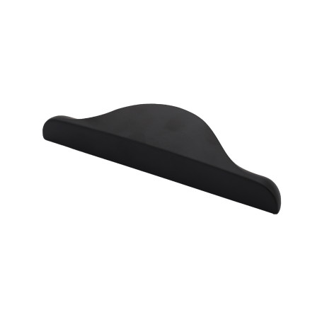 Handle metal bracket met. METAX 128, matte black, AKS
