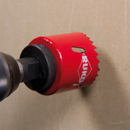 Переходник с центрирующим сверлом HSSE-Co 5 для кольцевых биметаллических коронок, тип A7