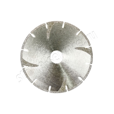Диск алмазный гальванический 125 (22,2) отрезной dry TECH-NICK