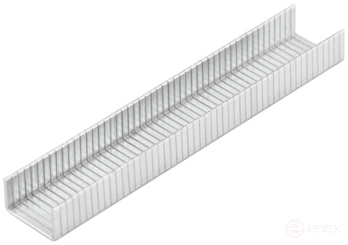Stapler staples, hardened rectangular 10.6 mm x 1.2 mm (wide type 140) 6 mm, 1000 pcs.