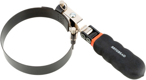 Ключ масляного фильтра (АвтоDело) (ленточный, универсальный D=60-113mm) 40505