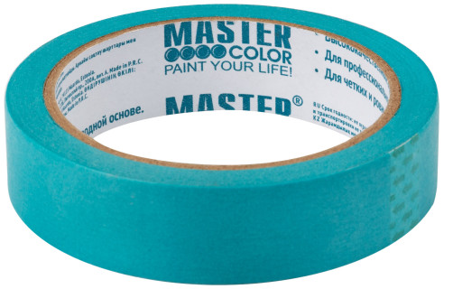 Masking tape for delicate surfaces, rice paper, heat resistant. up to 120°C, UV resistance up to 30 days, 24 mm x 25 m