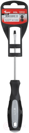 Screwdriver "Master", CrV steel, rubberized handle 3x75 mm SL