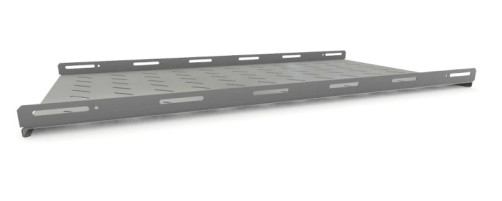 TSH3L-1050-RAL7035 Stationary shelf, depth 1050 mm, with side mounting, load up to 20 kg, for cabinets of the TTB, TTR series, 485x1050mm (WxDxH), color gray (RAL 7035)