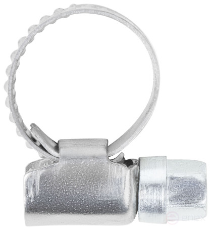 Хомут обжимной накатной, ширина 9 мм, нерж.сталь 9-14 мм