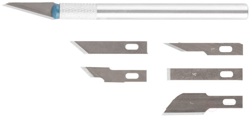 Breadboard knife with 6 blades