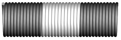 Tension spring arbitrary length, L 1000 mm (3.5x20x1000 - stainless steel) NX7821, 10 pcs.