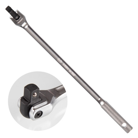 Вороток 1/2", 375 мм, с шарниром KING TONY 4453-15F