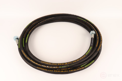 ACG Шланг для АВД 15 м облегченный 2-х оплеточный 2SC d-8мм (гайка металл 22х1,5 - 22х1,5) 1027153
