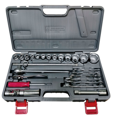 Набор слесарно-шоферского инструмента "Автомобилист" с 6-гр.голов. омед.