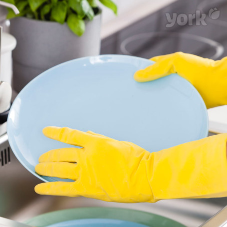 YORK Rubber Gloves (S)