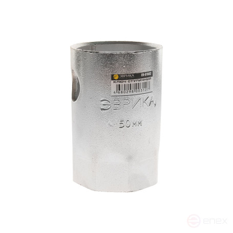 Ключ ступичный 50мм ER-61502 восьмигранный ЭВРИКА 1/20
