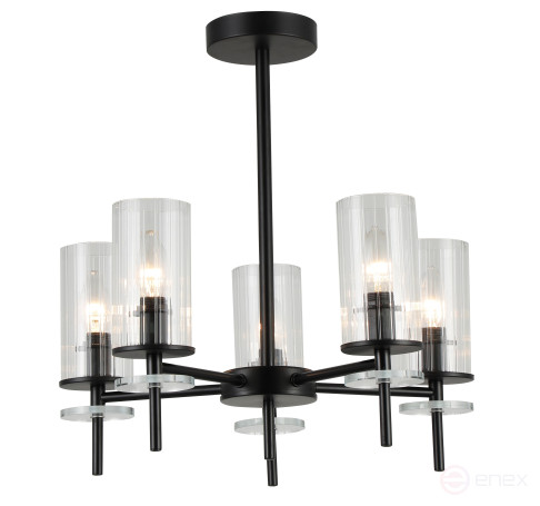 Люстра Rivoli Audrey 2090-305 5 * Е14 40 Вт классика