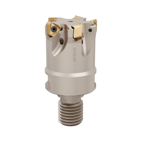 Концевая фреза TNGX 1004 Prmt d-32 мм, L-66 мм, Z-5, с винтовым хвостовиком M 16