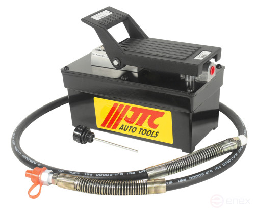 Насос гидравлический пневматический 257х127х204мм, 1600см³. JTC