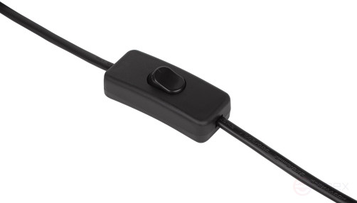 Rivoli Damaris 7037-501 Table Lamp 1 * E14 40W ceramic black and white with lampshade