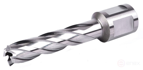 №008 корончатое сверло Ø17 мм HSS M2 WELDON 19 1 шт
