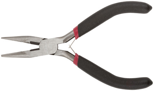 Mini thin-nosed, 125 mm black handles