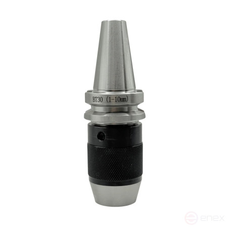 Self-locking drilling chuck PSS 10 (1.0-10.0), with shank BT30, type BT30-APU10-80 TORNERI T027210