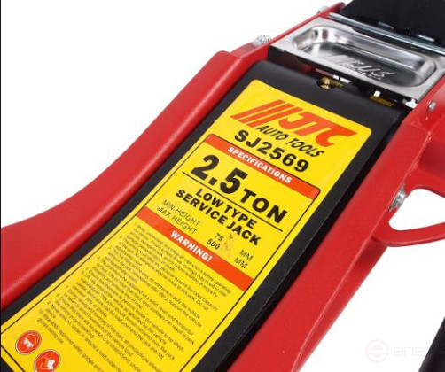 Jack jack 2.5t 75-500mm JTC