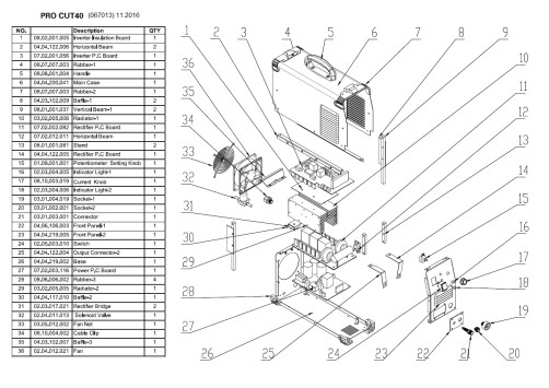 TSS PRO CUT-40 Air Plasma Cutting Machine