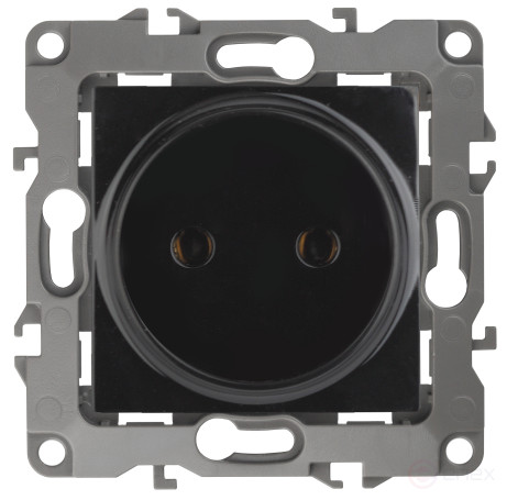 Розетка ЭРА Серия 12 12-2105-06 2P16A-250В IP20 чёрный