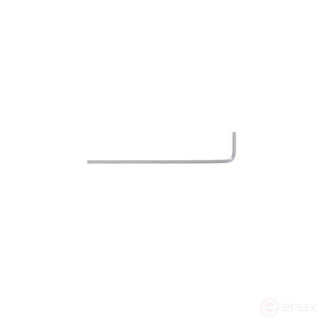 Ключ шестигранный Г-образный удлинённый 2мм