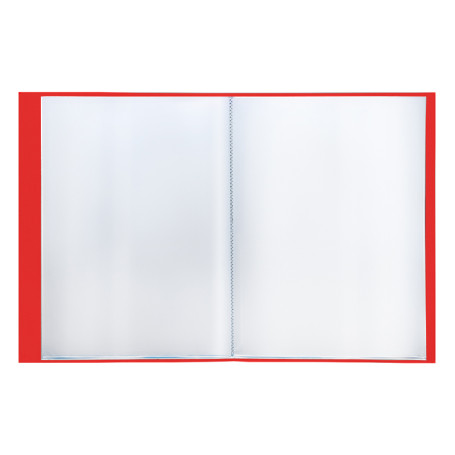 Folder with 30 Berlingo "Standard" inserts, 17 mm, 600 microns, red