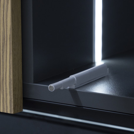 Push-to-open mechanism magnetic tip patch grey AKS TYPE B