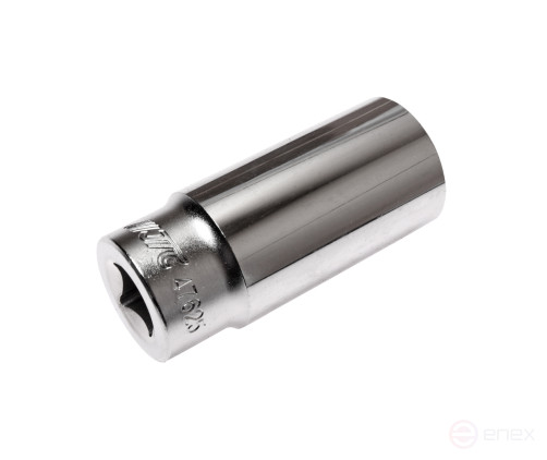 Головка торцевая 1/2" 25мм глубокая L=76мм JTC