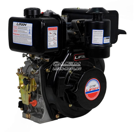 Двигатель Lifan Diesel 178F, вал 25мм