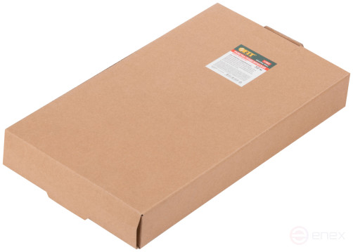 Geodetic tape measure, steel tape, yellow open plastic case, rubberized handle 50 m