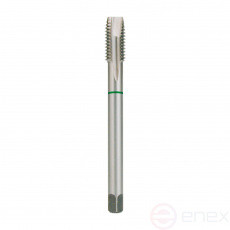 Метчик трубный цилиндр дюймовый BSP G 2 № 1918 ГОСТ HSS (Р6М5) TIN прямой