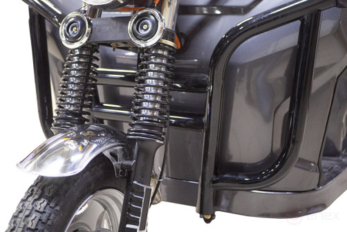 Грузовой электротрицикл Rutrike D4 NEXT II 60V1500W, зеленый