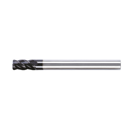 Carbide end mill 6 x 15 x 75 r=0.5 P45C Z=4 c/x CFP435-060.05R-P45C Beltools