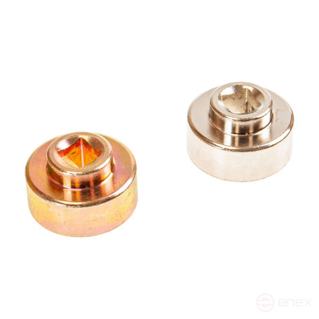 Набор головок ER-86128 для регулировки распределительного вала автомобилей группы VAG 2пр. (1.8/2.0 TFSI/TSI), в кейсе ЭВРИКА /1/30