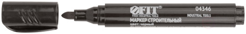 Маркер строительный перманентный, черный