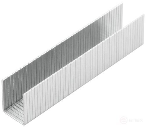 Stapler staples, hardened rectangular 10.6 mm x 1.2 mm (wide type 140) 14 mm, 1000 pcs.